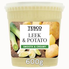 Tesco Leek & Potato Soup 600G