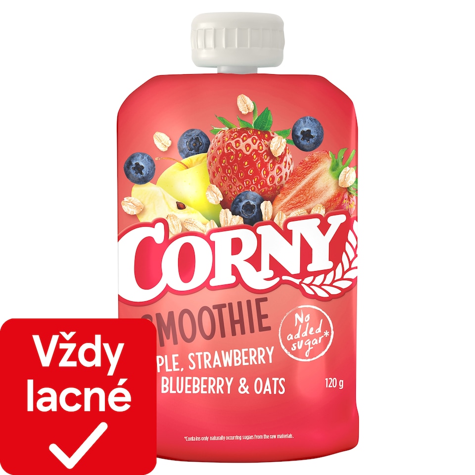Corny Smoothie Apple, Strawberry, Blueberry, Oatmeal 120 g