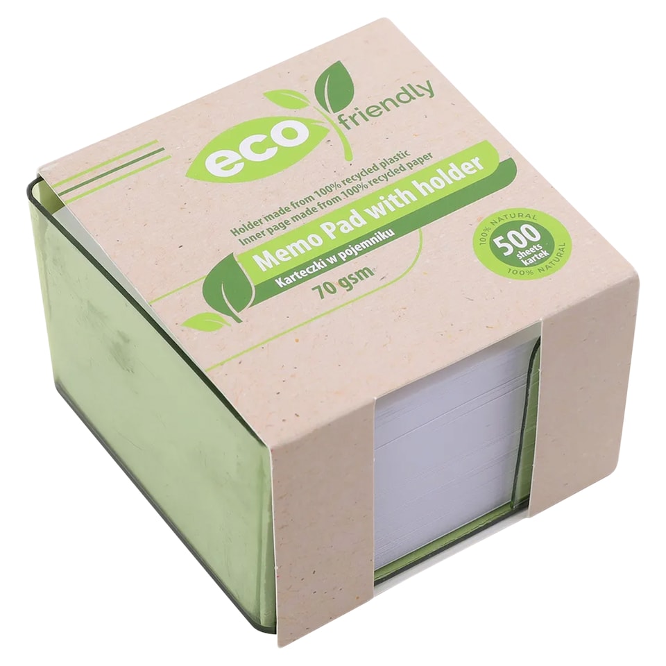 image 1 of Eco Friendly poznámkový bloček 500 listov