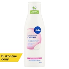 Nivea Ošetrujúce čistiace pleťové mlieko pre suchú a citlivú pleť 200 ml