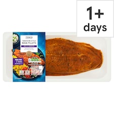 Tesco Tandoori Basa Fillets 250g