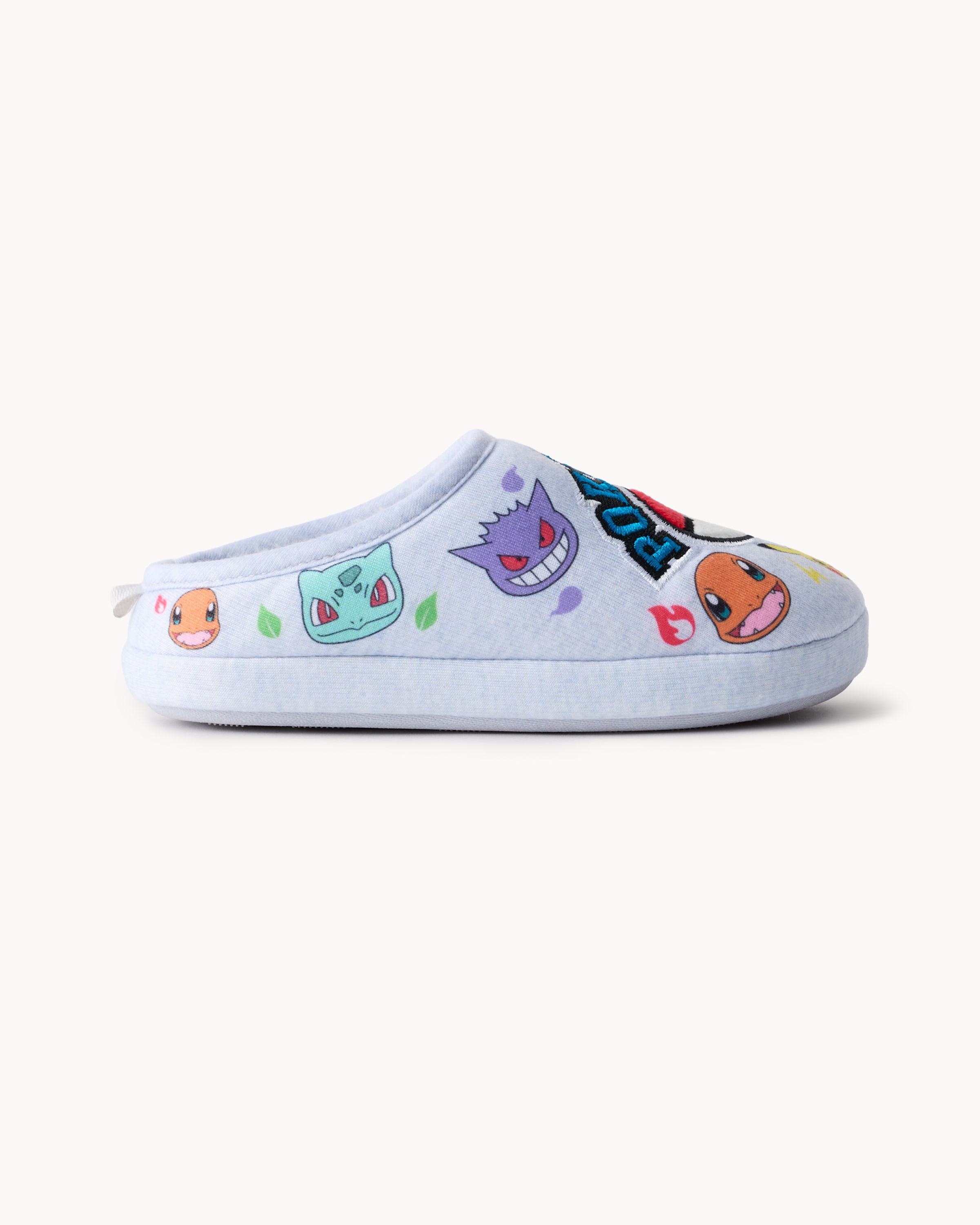 Pokémon Mule Slippers in Grey