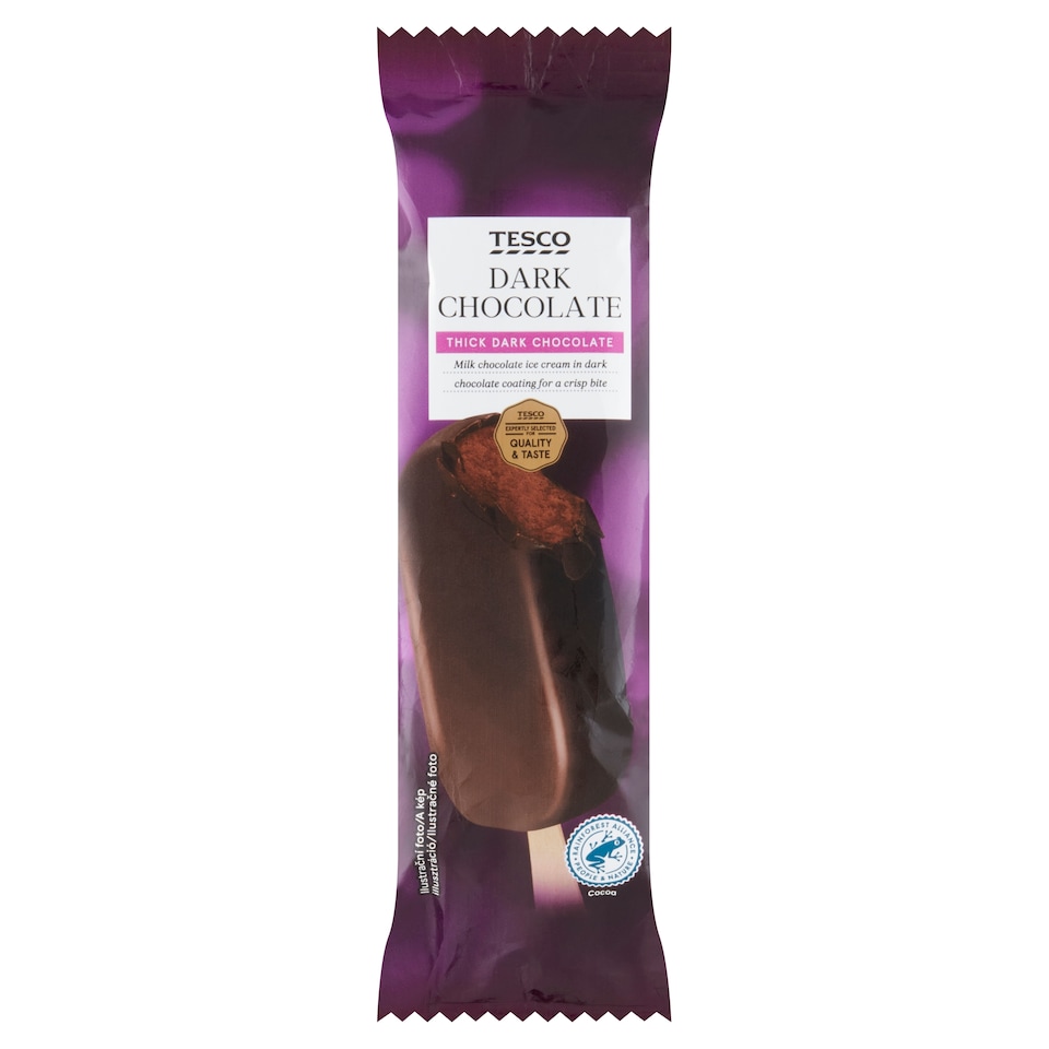 Tesco Mrazený krém čokoládový v horkej čokoláde 120 ml