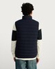 image 4 of F&F Padded Shower Resistant Gilet in Navy