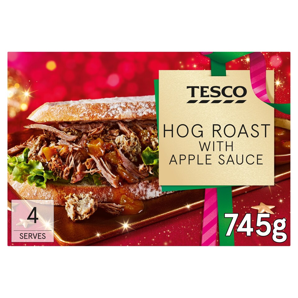 Tesco Hog Roast with Chunky Apple Sauce 745g