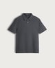 image 4 of F&F Cotton Rich Short Sleeved Polo Shirt in Grey