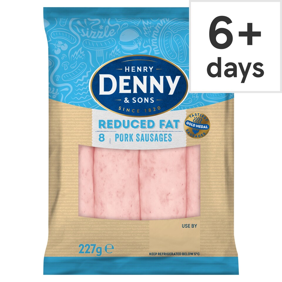 Denny Reduced Fat Sausages 227G