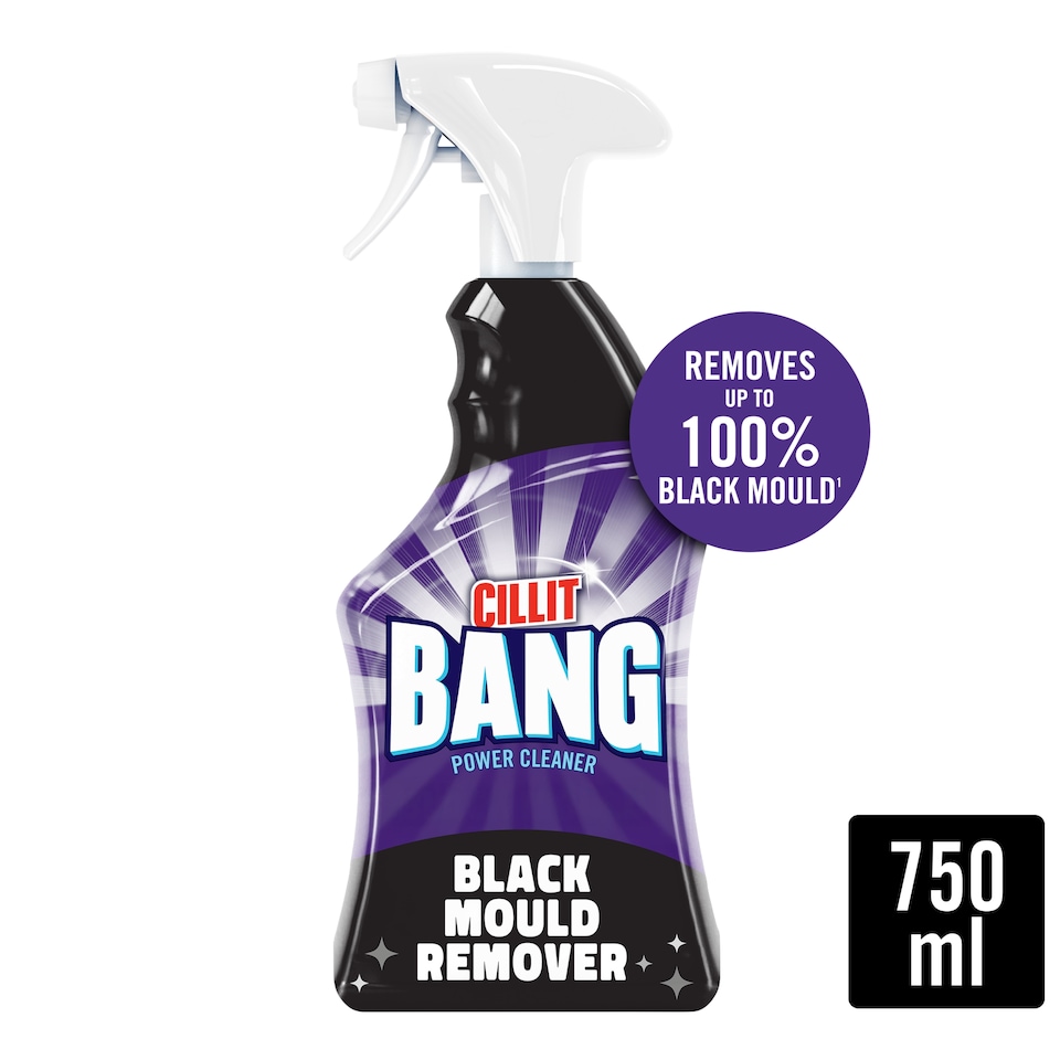 image 1 of Cillit Bang  Power Cleaner Black Mould Remover Spray 750ml