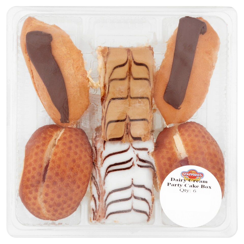 Staffords Bakery Dairy Cream Prty Selection 6 Pack