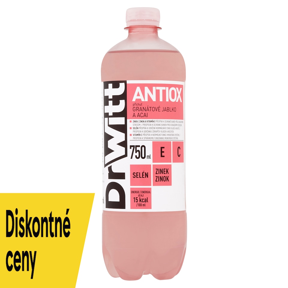 DrWitt ANTIOX granátové jablko a acai 750 ml