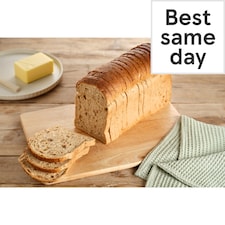 Tesco Hi Fibre Malted Loaf 800G Sliced