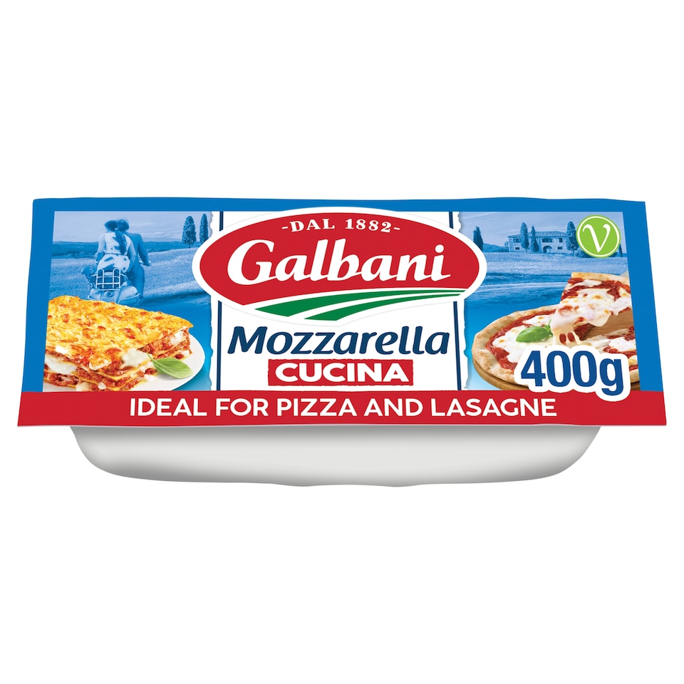 Galbani Mozzarella Cucina Fresh Italian Soft Cheese 400 g