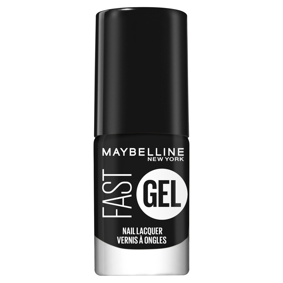 image 1 of Maybelline Fast Gel Nail Lacquer Blackout 6.7Ml