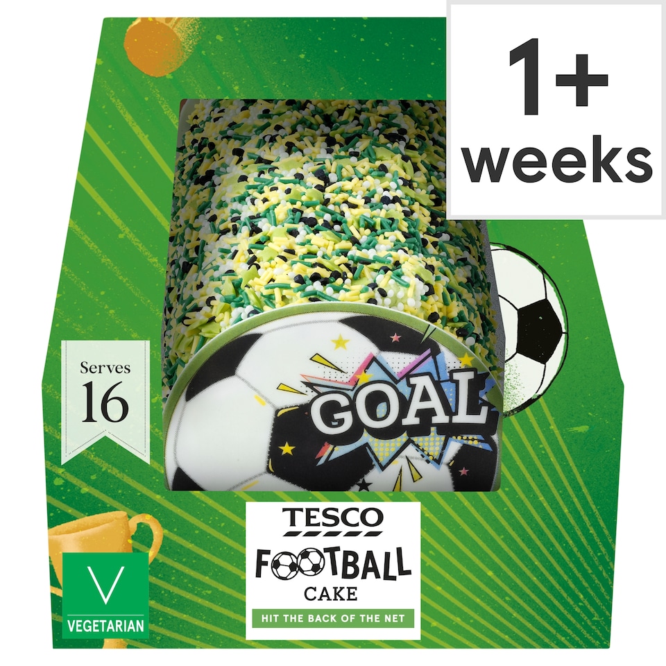 Tesco Football Cake