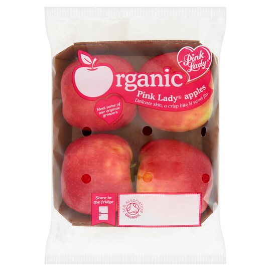 Tesco Organic Pink Lady Apples Approx 4 Tesco Groceries