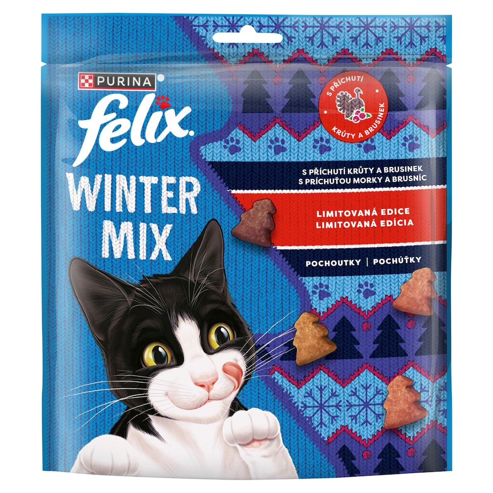 Felix Winter Mix Turkey and Cranberry Flavour 200g