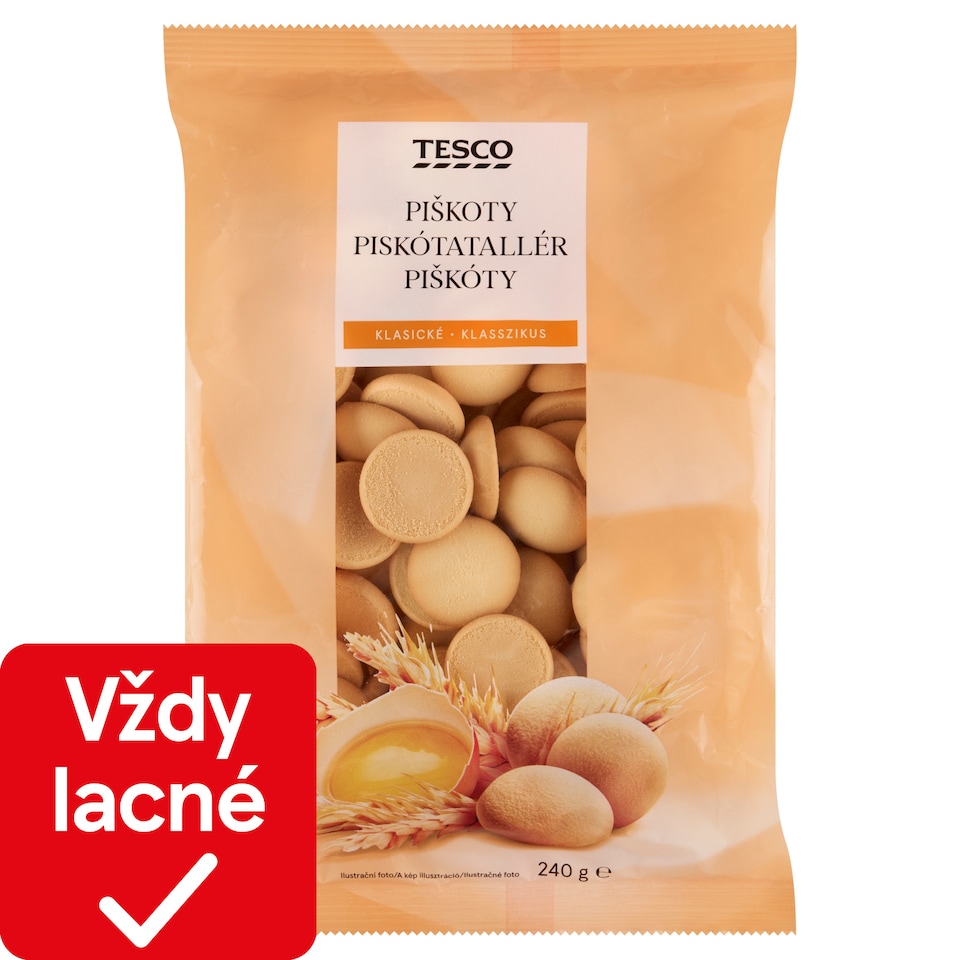 Tesco Piškóty 240 g