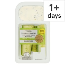 Tesco Cucumber With Soured Cream & Chive Dip 120g