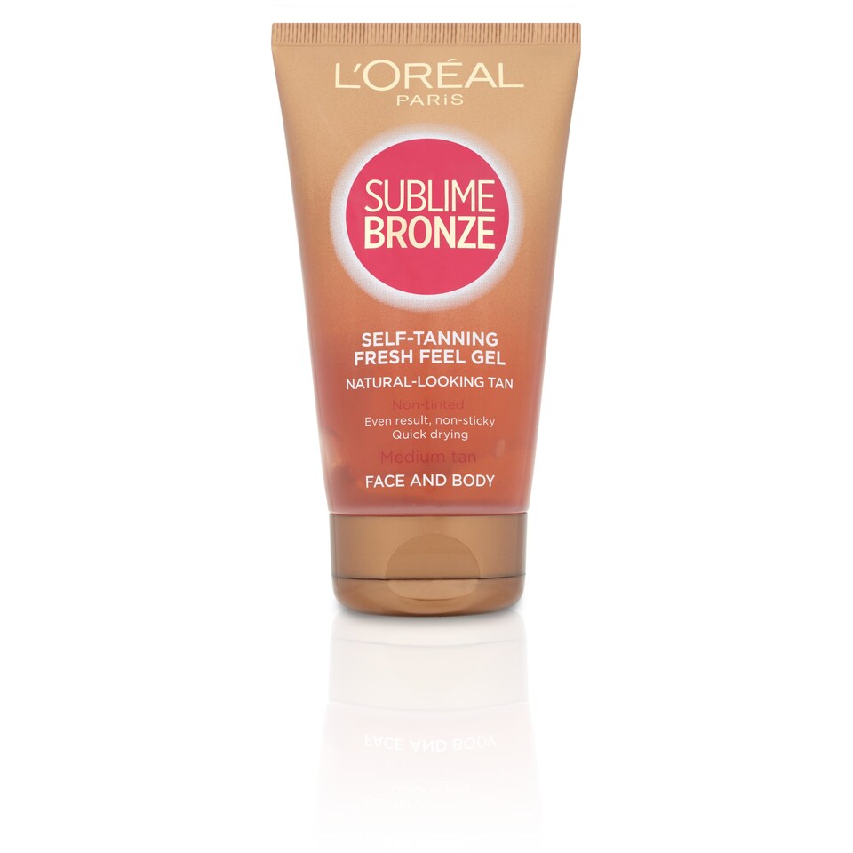 image 1 of L'oreal Sublime Self-Tan Face And Body Gel 150Ml