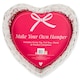 image 2 of Global Gizmos Pink / White Heart Shaped Make Your Own Hamper