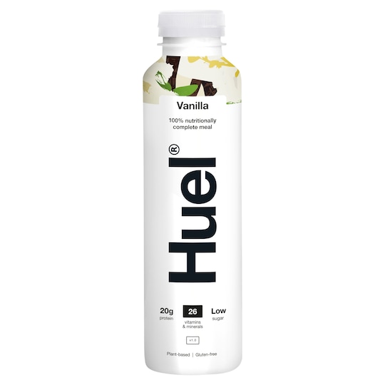 Huel Ready To Drink Vanilla 500Ml Tesco Groceries