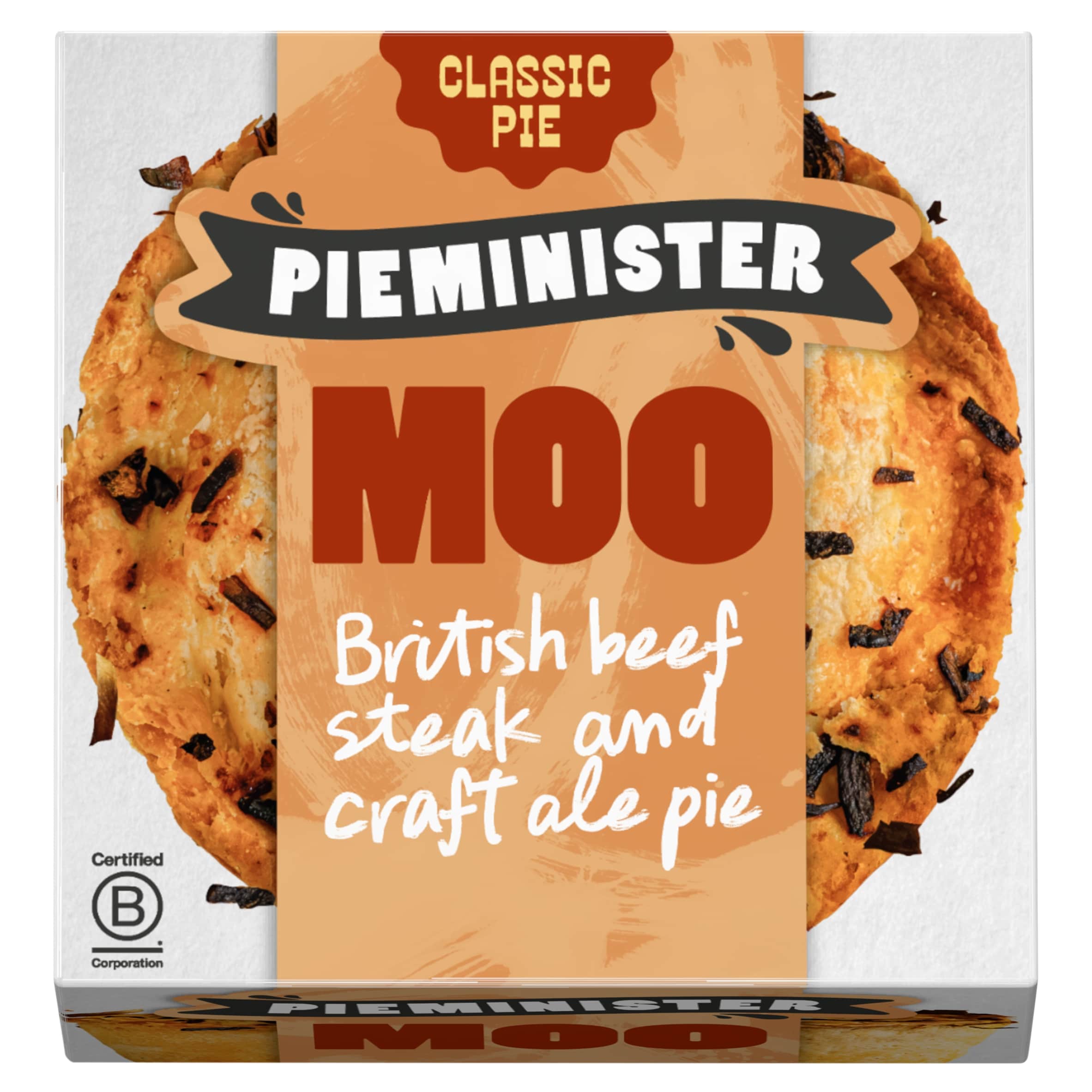 Pieminister Moo Pie with British Beef Steak & Ale 255g