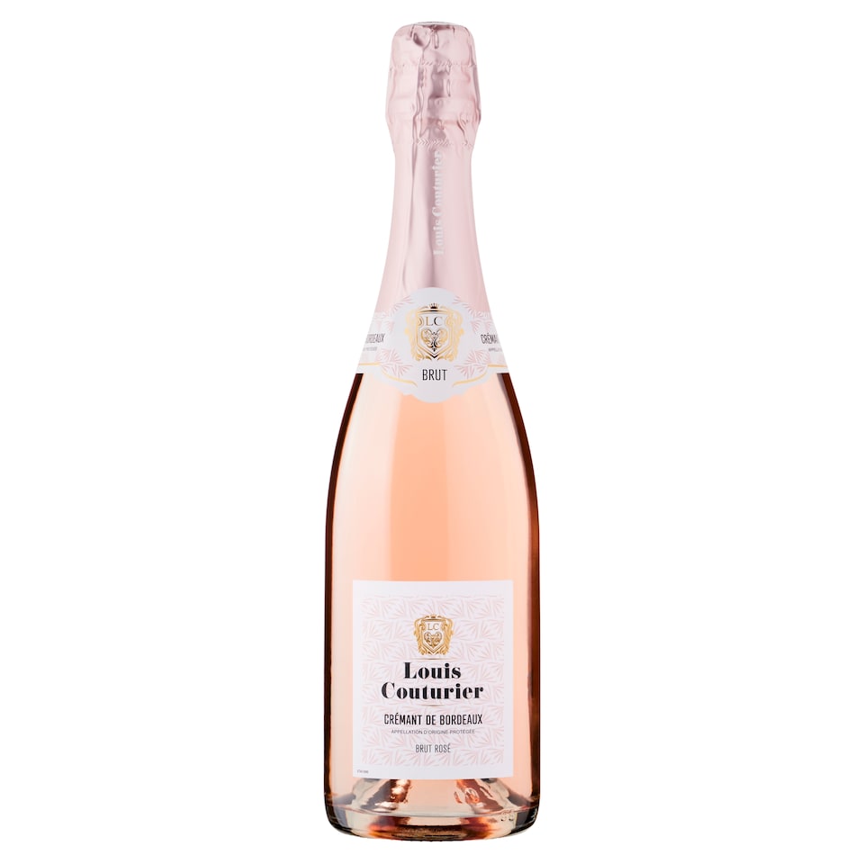 image 1 of Louis Couturier Cremant de Bordeaux Brut Rose 75cl