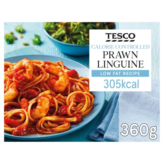 Tesco Prawn Linguini 360G Tesco Groceries