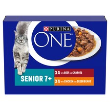 Purina One Wet Chicken Beef 8X85g