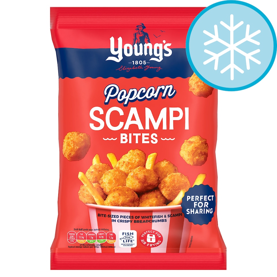 image 1 of Young's Popcorn Scampi Bites 190g 