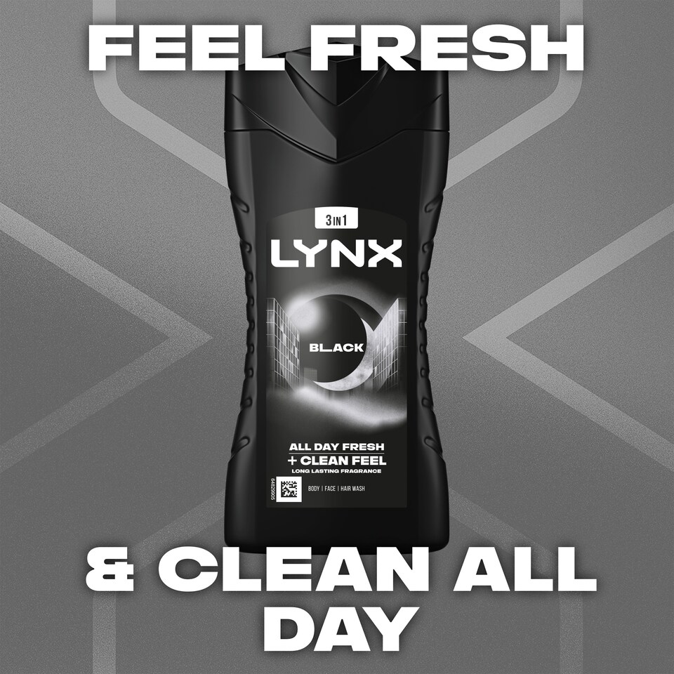 image 1 of Lynx Black Bodywash 225Ml