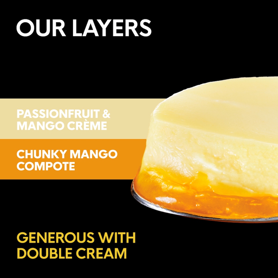 image 1 of Gu Mango & Passionfruit Fruit Crème Dessert (2x85g)