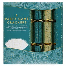 Tesco Party Game Crackers 6 Pack