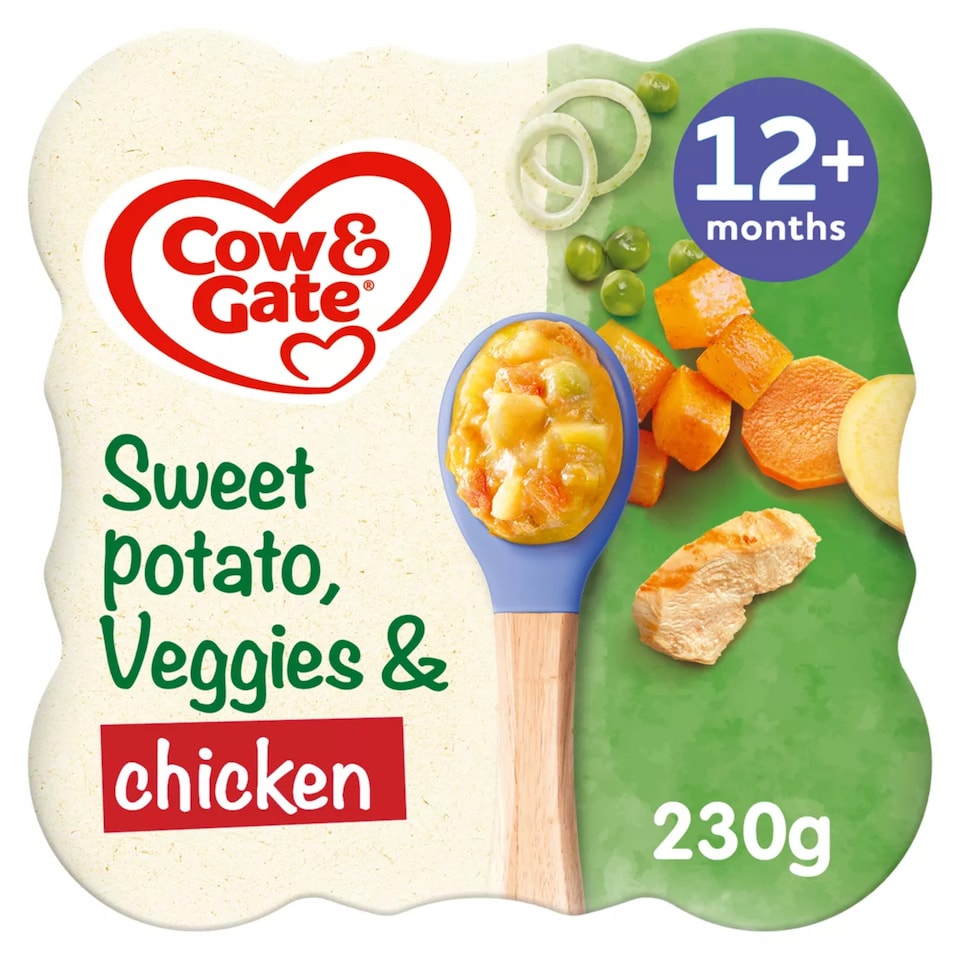 image 1 of Cow & Gate Sweet Potato Veggies & Chicken 230g