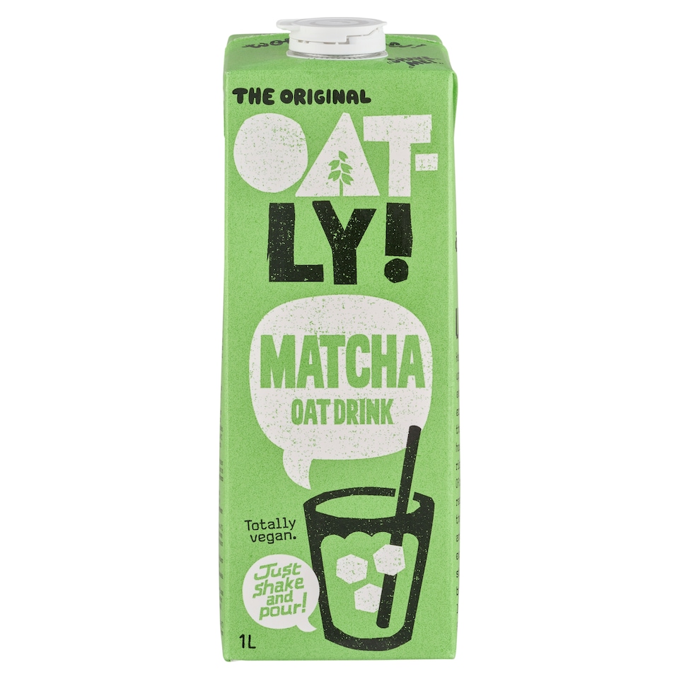 obrázok 1 z Oatly! Matcha ovsený nápoj s matcha zeleným čajom 1 l