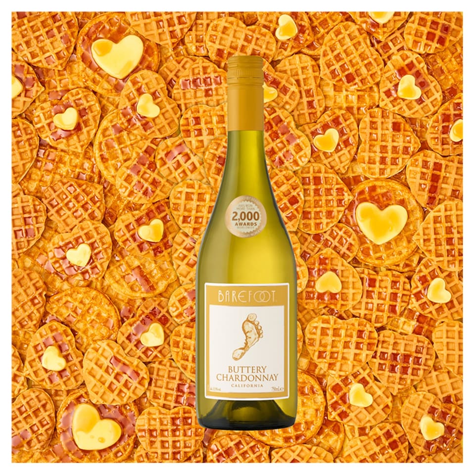 image 1 of Barefoot Buttery Chardonnay 750Ml