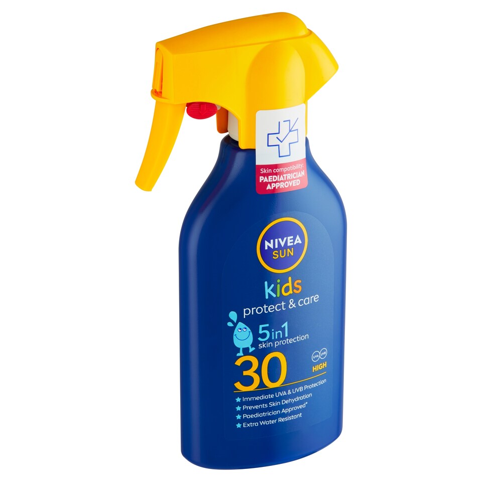 obrázok 1 z Nivea Sun Protect & Care detský sprej na opaľovanie OF 30 270 ml