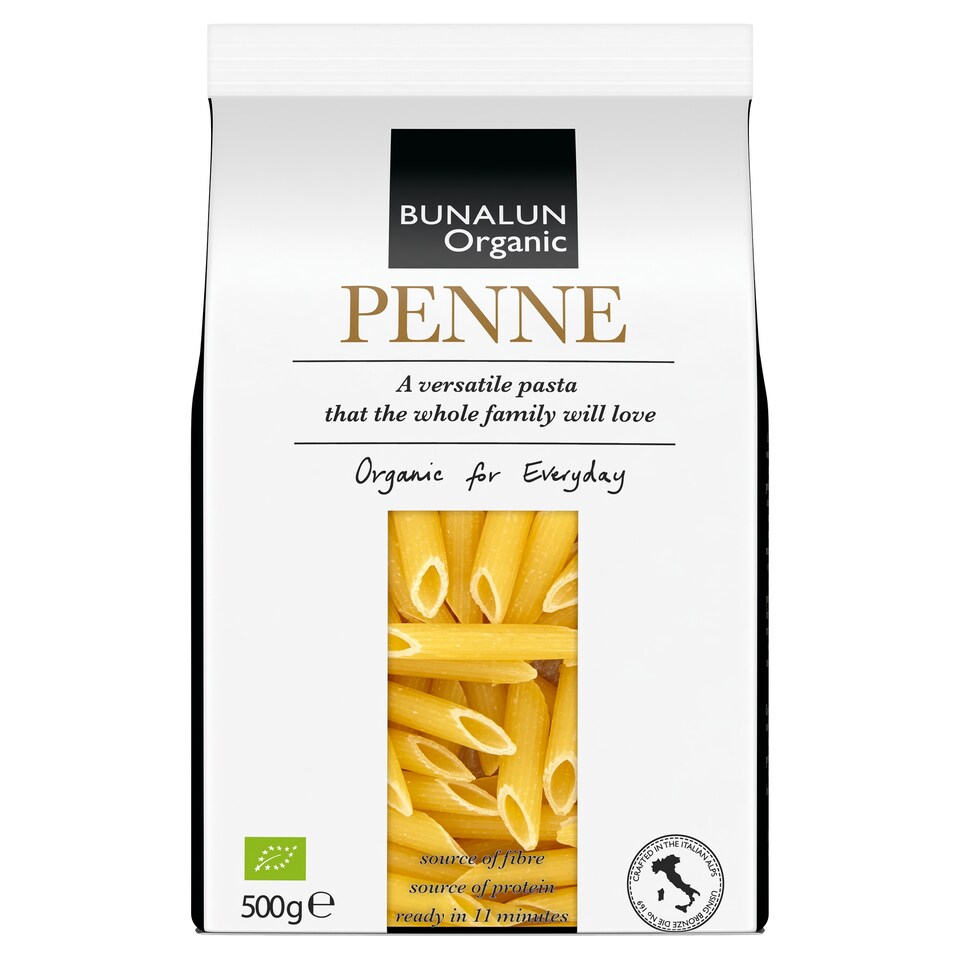 Bunalun Organic Penne 500G