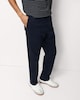 image 1 of F&F Cotton Rich Slim Leg FREEFIT® Chino Trousers in Navy