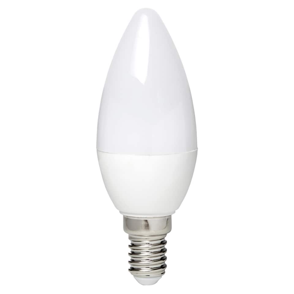 Tesco LED Candle 40W SES Cool White 2 Pack