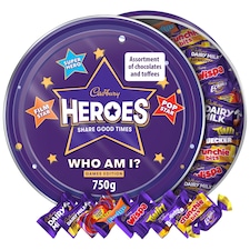 Cadbury Heroes Tin 750G