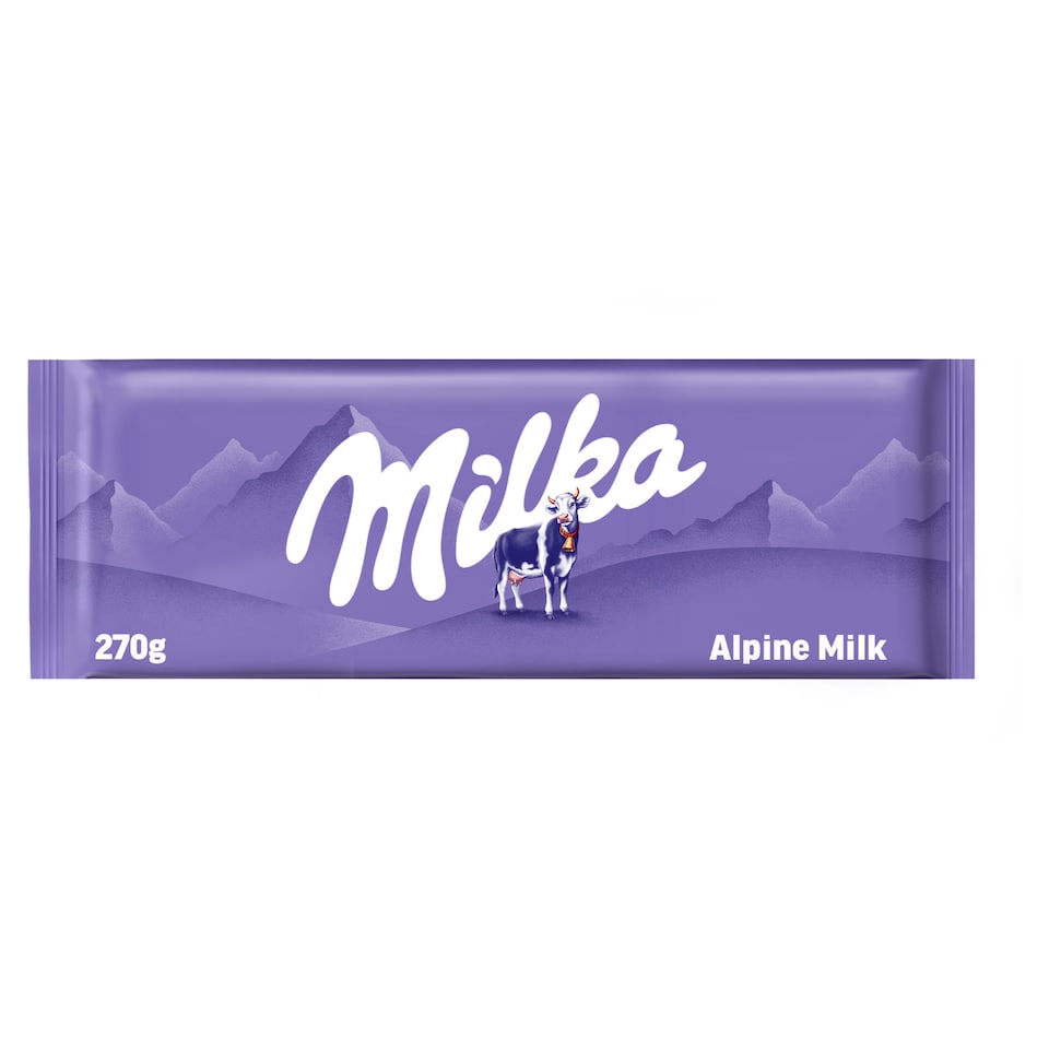 Milka Alpine Milk Chocolate 270 G
