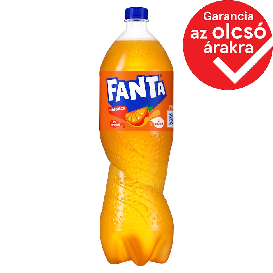 Fanta Carbonated Orange Flavored Soft Drink 1,75 l
