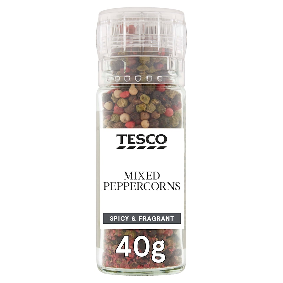 Tesco Mixed Peppercorn Grinder 40G