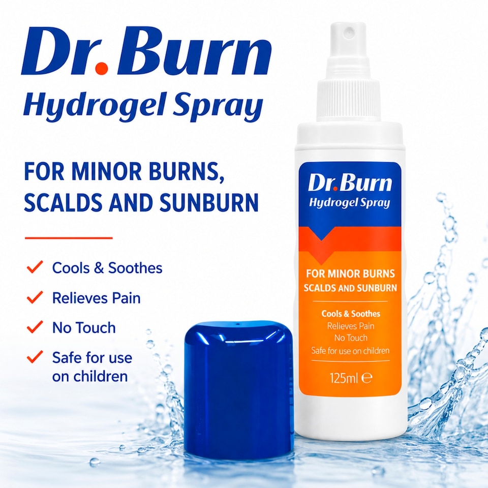 image 1 of Dr. Burn Hydrogel Burn Spray 125Ml