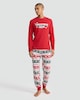 image 1 of F&F Christmas Crew Matching Family Pyjamas in Red