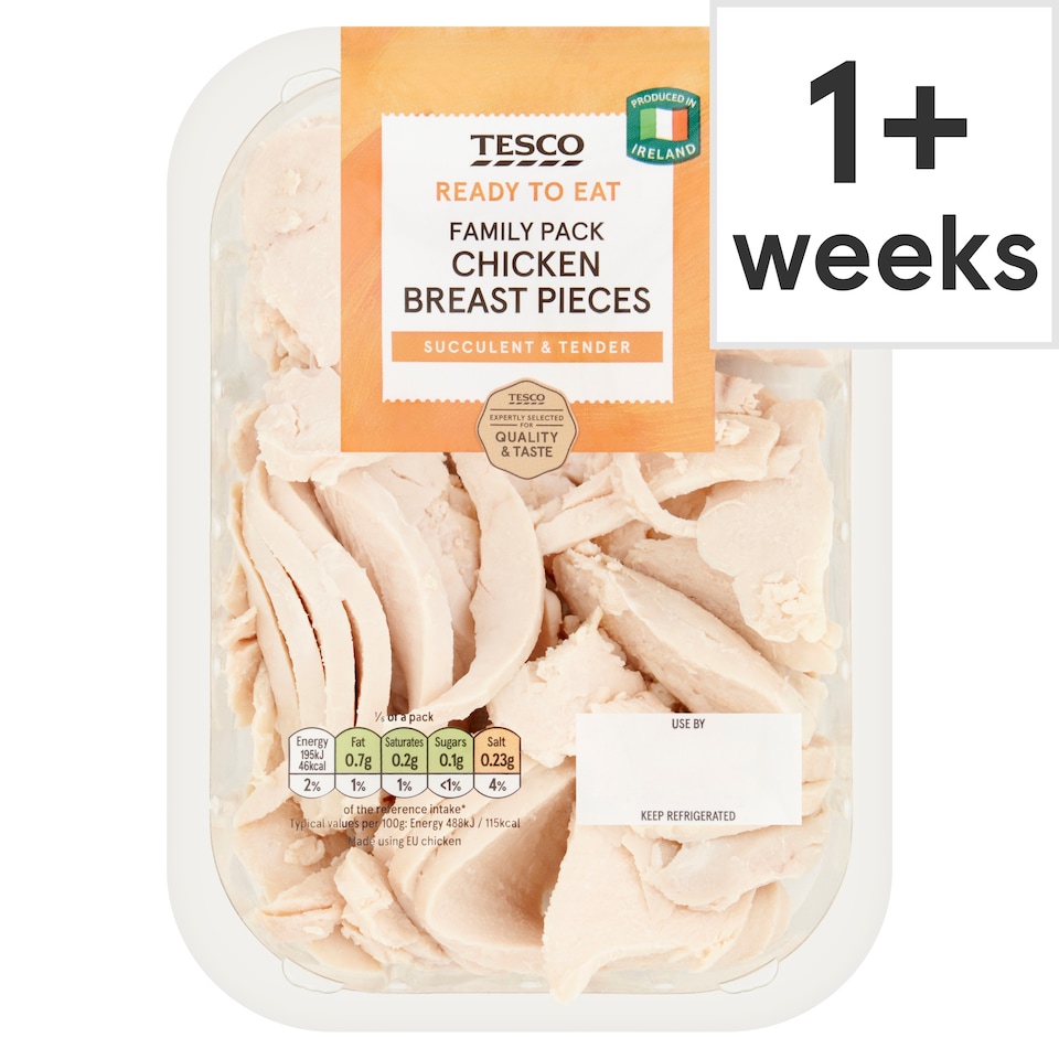 Tesco Family Pack Chicken Breast Pieces 240G