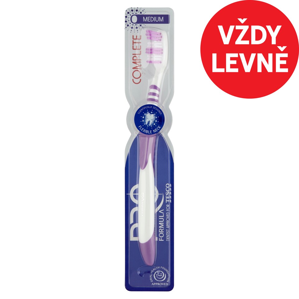image 1 of Tesco Pro Formula Toothbrush with Flexible Neck