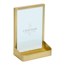 Chapter B Gold Shelf Photo Frame 6X4