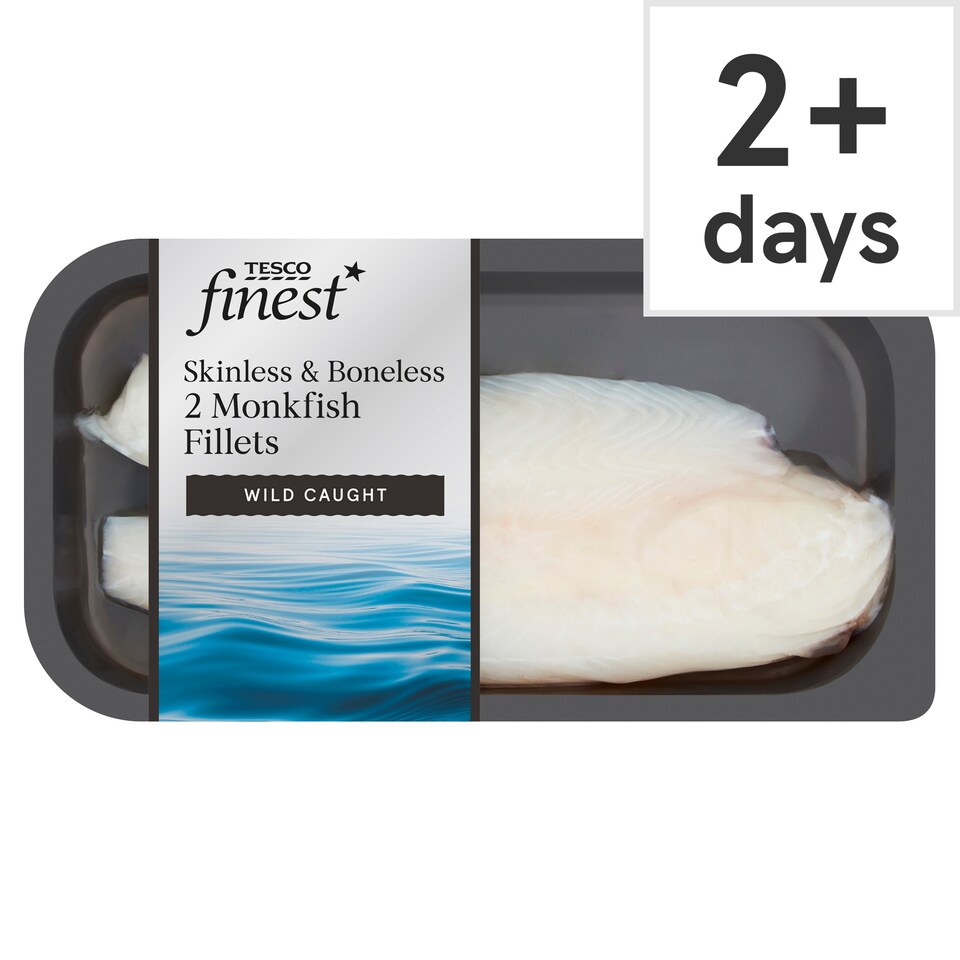 Tesco Finest 2 Monkfish Tail Fillets